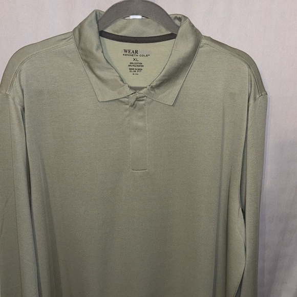 NWT Awearness Kenneth Cole Sage Green 1/4 Zip Pullover XL - Picture 2 of 11